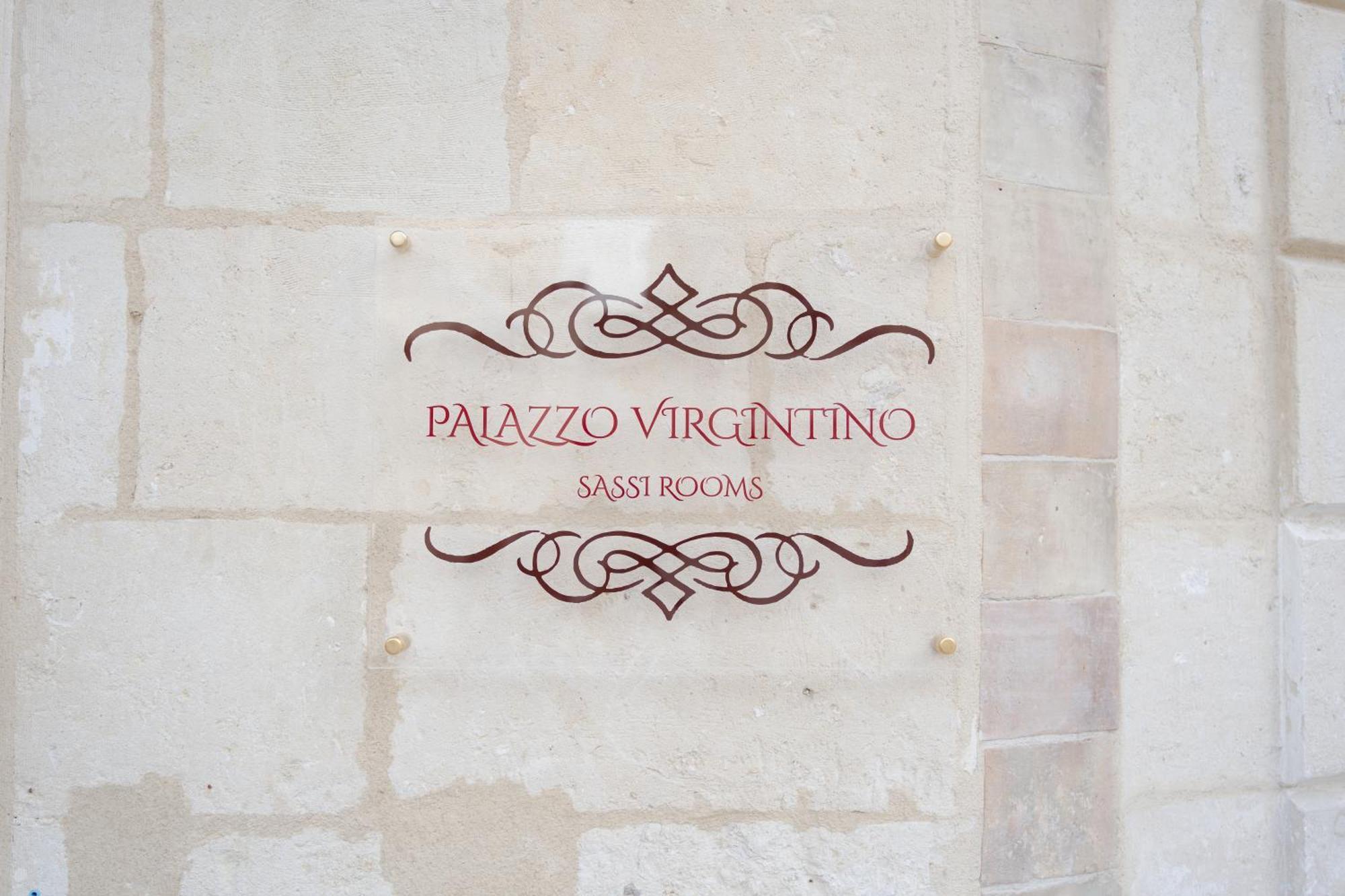 Palazzo Virgintino - Sassi Rooms Matera Eksteriør bilde